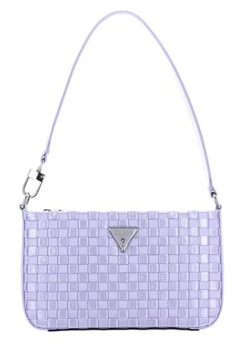 Sac à épaule Guess Twiller Mini Top Zip lavande : petit sac à main lilas tendance