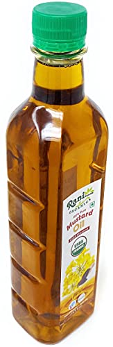 image for Rani Brand Authentic Indian Products Rani Organic Mustard Oil (Cold Pr
