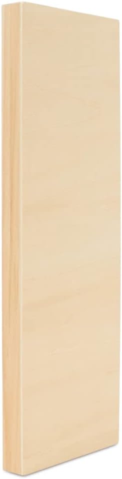Painting Panels 6 x 24 x 3/4-inch, Pack of 2 Blank Wooden Signs for Crafts, Wood Cradled Panels for Home Decor, by Woodpeckers