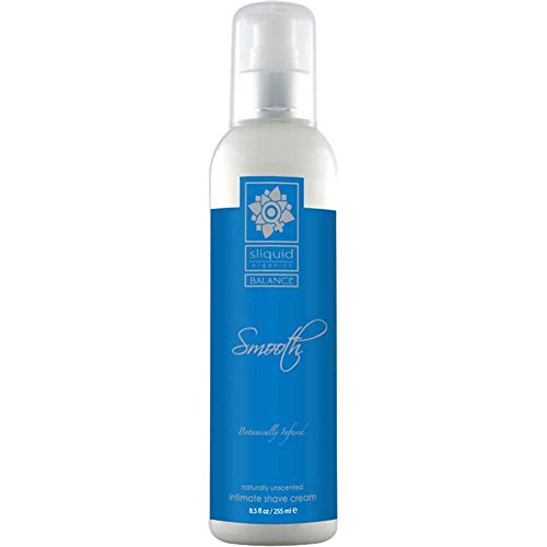 Sliquid smooth intimate shave cream unscented - 8.5 oz