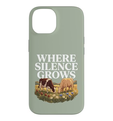 Where Silence Grows �t�@�[�� �� �q���n �R�e�[�W�R�A ���₩�Ȏ��R �X�}�z�P�[�X iPhone 14 �p