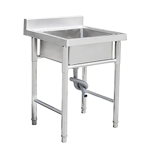 Évier de bar utilitaire JATIBOSH en acier inoxydable pour restaurant