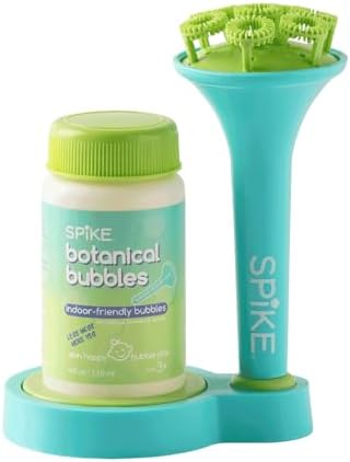 Innobaby Spike Bubble Blower w/Mess Free Botanical Bubbles & Tray...