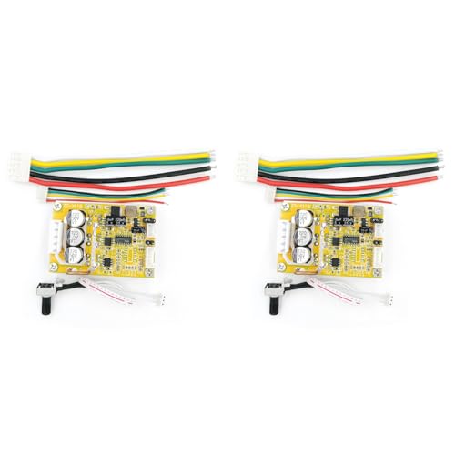 URCELYT 2��DC 5-36V 350W BLDC�O���u���V���X�i�z�[���t���j���[�^�[�R���g���[���[�u���V���X�Z���T�[���[�^�[�h���C�o�[