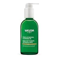 WELEDA Make-up Removal Cleansing Oil 150ml | Gently Removes Waterproof Make-up | Non Greasy | Dry & Sensitive Skin | Vegan