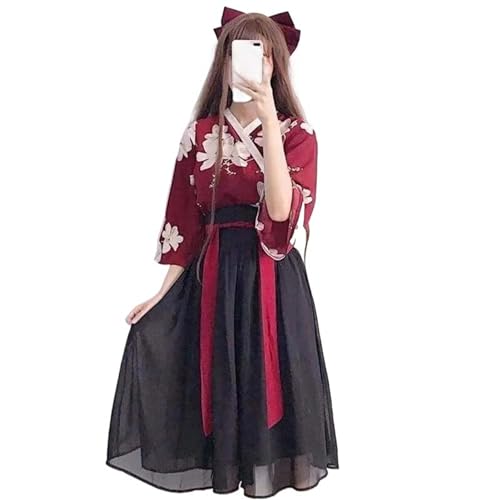 Robe Hanfu traditionnel de style ancien finitions de qualité