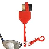Accesso Immediato: Questo puliscimazze da golf con anello elastico integrato garantisce un utilizzo immediato senza strumenti, per una rapida accessibilità durante il gioco. Mantiene le tue mazze pronte per lo swing con una manutenzione efficiente sul campo, offrendo al contempo una comoda trasportabilità nella sacca da golf grazie al design compatto.