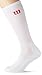 Wilson M Crew Calcetines de Tenis, Hombre, Blanco (White), Talla Única