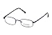 Fission 017 Eyeglasses|Clear Lens|Metal Frame|Size:49-19-140|Blue