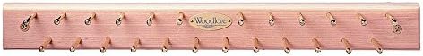Woodlore Cedar Tie Rack Up to 24 Ties