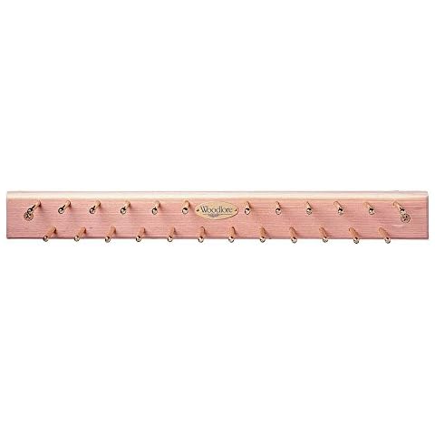 Woodlore Cedar Tie Rack Up to 24 Ties Cover