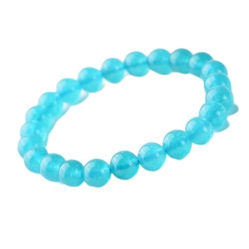 Bracelet en jade naturel : cadeau idéal en agate colorée pour mère