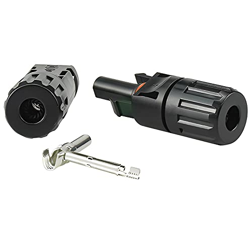 8. Bild von 50m ARLI Solarkabel H1Z2Z2-K 4mm² + Crimpzange + 10 Paar Solarstecker/Buchse IP68 1500V für 2,5/4/6mm² + Schraubenschlüssel Werkzeug Set