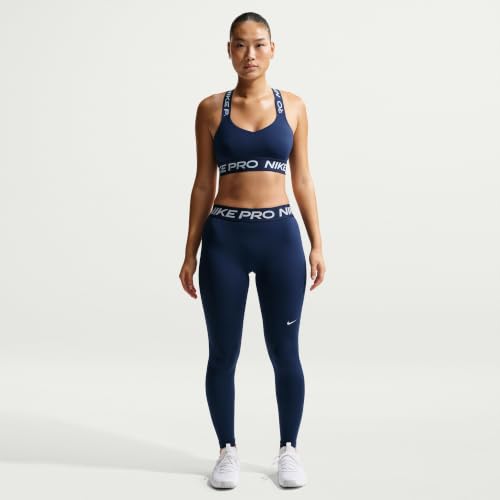 Image of Nike Womens Pro Mid-Rise Full-Length Leggings