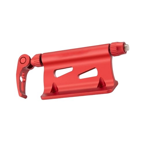 Kfwfuaee Estabilizador de horquilla de bicicleta de aleación de aluminio que ahorra espacio con montaje de tornillo seguro, adecuado para bicicletas de montaña, soportes de fijación de bicicletas