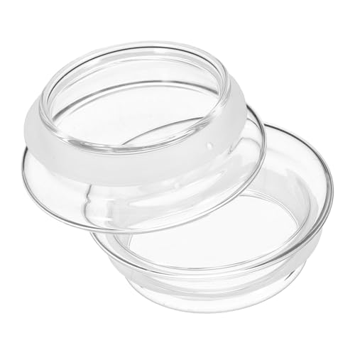 NUOBESTY 2 pezzi Coperchio per Caraffa in Vetro con Silicone Tappo Ermetico Resistente e Facile da Usare per Caraffa Acqua e Tè per Uso Quotidiano