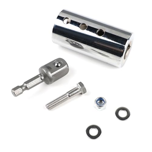 Adaptador de Taladro Eléctrico para Remolque de 1/2 Pulgada y Eje de Transmisión de 1 Pulgada