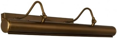 Vintage Style Picture Light, Antique Brass Wall Mounted Artwork Lamp, Adjustable Frame Lighting for Gallery and Home Decor