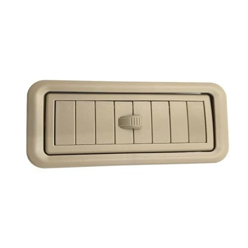 Rejilla Aire Acondicionado Para Toyota Para Land Para Cruiser 200 Para Prado Rejilla De Ventilación Salida Aire Del Techo Interior Beige 88570-60141 Rejillas Ventilación