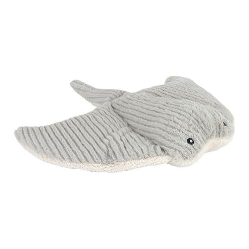 Image of MON AMI Monty The Manta Ray Stuffed Animal – 19.5” Grey, Stingray Plush Toy, Sealife Animal Gifts for Kids, Ocean Animal Toys for Children
