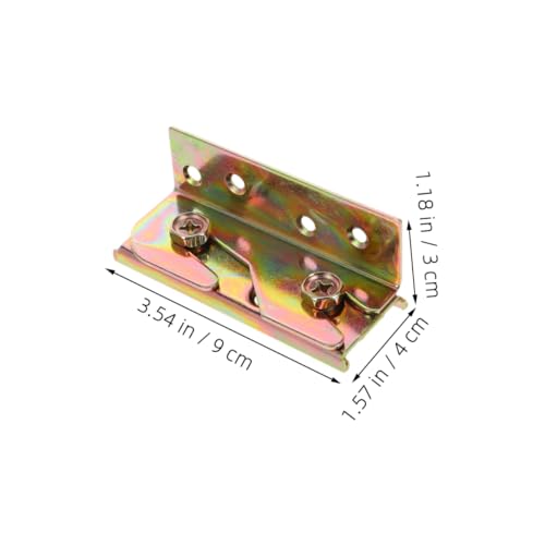 Fixations pour barres de lit bois Cabilock avec vis de fixation pour lit double et simple - 3