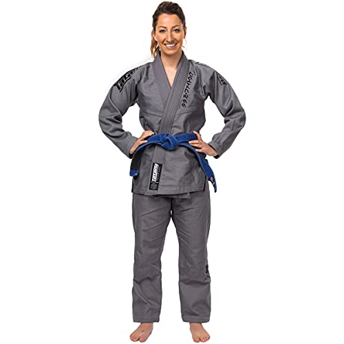 Tatami Fightwear EST-LABEL-WMN-BKGY Women'S Estilo Black Label Bjj Gi thumb #1