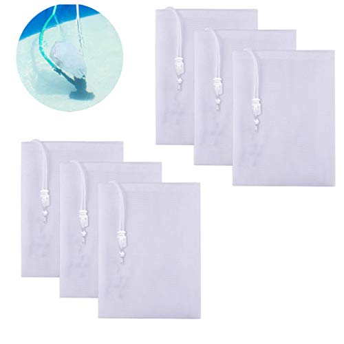Auffangbeutel Ersatz-Netz 24x16Zoll für Poolsauger Bodensauger Venturisauger Schwimmbad Skimmer Socken Filter Poolsauger Poolwonder Ersatzbeutel