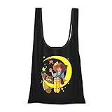 [liudongdong] 魔法のプリンセスミンキーモモ 人気 する 買い物袋 ファッション 手提げ袋 携帯便利 折りたたむ エコバッグ ショルダーバッグ トートバッグ トラベルバッグ 買い物バッグ