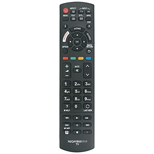 VINABTY N2QAYB001111 Control Remoto reemplazado para Panasonic Viera TV con botón Netflix Th-43ex680h Th-49ex600h TH-43EX600H Th-43ex680h Th-49ex600h TH40EX730Z TH-40EX730Z