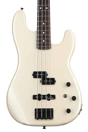 Fender Duff McKagan Precision Bass Gutiar, Rosewood Fingerboard - Pearl White