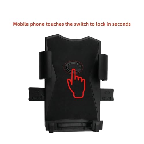 Support téléphone vélo en alu : fixation stable guidon 12-30mm