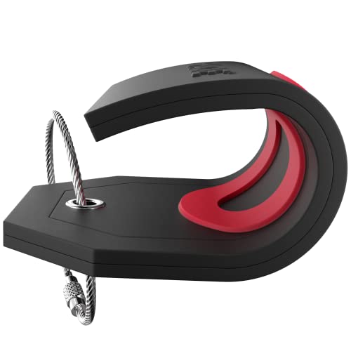 Large Luggage Tag Initial With Full Privacy Cover And Stainless Steel Loop (Black) (O) #TOP3