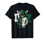 Maillot Fennec Drapeau Algérie Cadeau Foot Algérienne Dz T Shirt