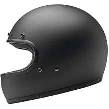 Biltwell Gringo Flat Black DOT ECE R22.06 Full Face Motorcycle Helmet