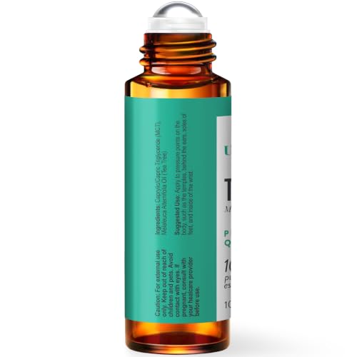 Image of UpNature Tea Tree Oil Roll On - Tea Tree Essential Oil Roller Ball for Skin