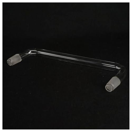 Verre de laboratoire haut de gamme adaptateur coudé 24/29 rodé de précision