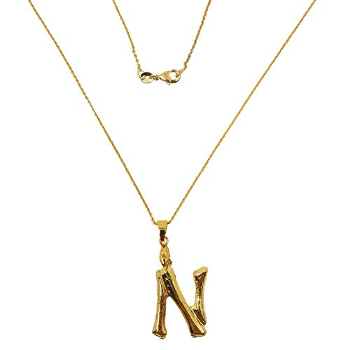 See full amazon price history chart for House of Queens Alphabet Letter Name Golden Color Chain Pendant Necklace for Women & Girl (N) House of Queens Alphabet Letter Name Golden Color Chain Pendant Necklace for Women & Girl (N) (B08RDTYPZM) Amazon Price History, Amazon Price Tracker