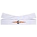Martial Arts Headband for Karate, Taekwondo, Jiu-Jitsu, MMA – Soft & Durable Fabric - One Size Fits All – 2” x 45” (Yin Yang Flames, 45