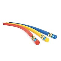 Swimming Pool Noodle Float AID WOGGLE Log Noodles Water Flexible RED Blue OR Yellow Swim AID