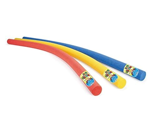 Swimming Pool Noodle Float AID WOGGLE Log Noodles Water Flexible RED Blue OR Yellow Swim AID