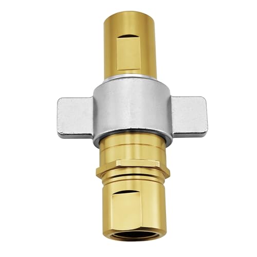 Image of 1 inch NPT Wet-Line Wing Nut Hydraulic Quick Disconnect Coupler /Coupling Set, Heavy-Duty Brass for Industrial Hydraulic Systems