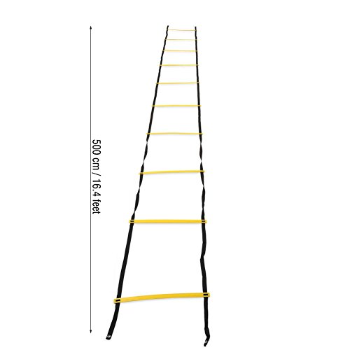 Escada de treinamento de velocidade, Durable Speed Training Agility Ladder, Footwork Exercise Tackle