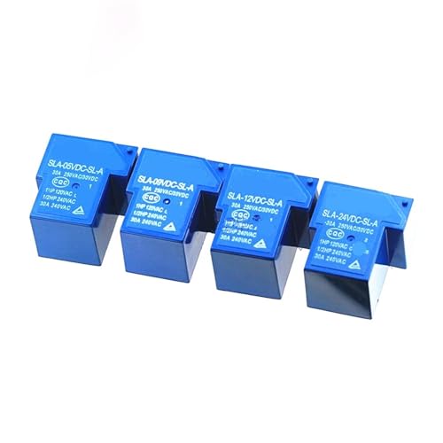 Relé SLA-05VDC-SL-A de 30A para solucionar fallos por sobrecalentamiento en placas de circuito