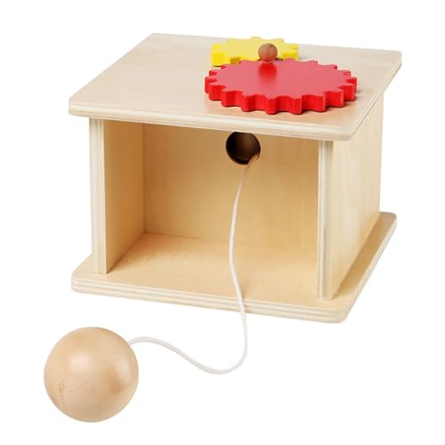 子供用木箱引き出しおもちゃ 12ヶ月 幼稚園学習おもちゃ 感覚啓発 手と目の調整 ギフト 就学前教育 幼稚園用 教師用 子供用