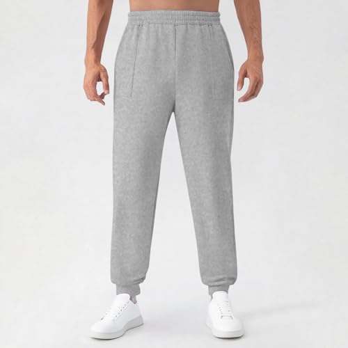 Sweatpants for Men Big and Tall Tapered Lightweight Mens Sweatpants Athletic Lounge Travel Track Pants Fall Clothing2