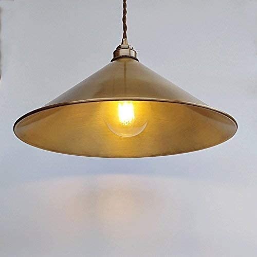 Lámpara de techo de metal con acabado loft americano para decoración minimalista