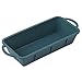 Silikonowy chleb pleśń elastyczny non-stick prostokąt ciasto formy bochenek pleśń do pieczenia chleb bochenek pani ciasto formy narzędzie do pieczenia (Color : Blue)