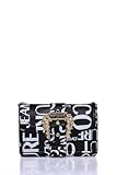 VERSACE JEANS COUTURE Bolso de hombro logo sketck, Negro , Talla única