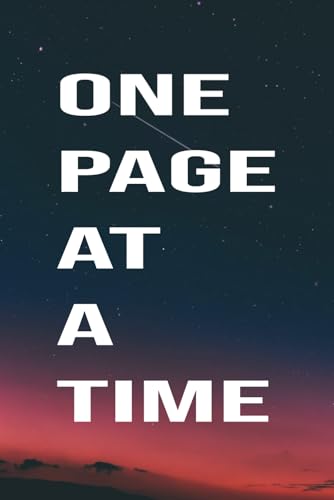 One Page at a Time: A Journal for Daily Reflection (One Page At a Time Series)