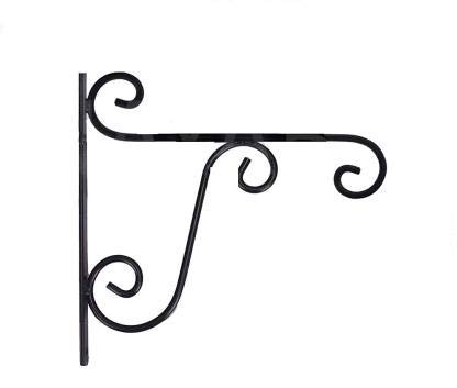 Go Hooked ViMe Metal Pot & Planter Hanger Wall Hooks (Black, Pack of 1)-picture-11